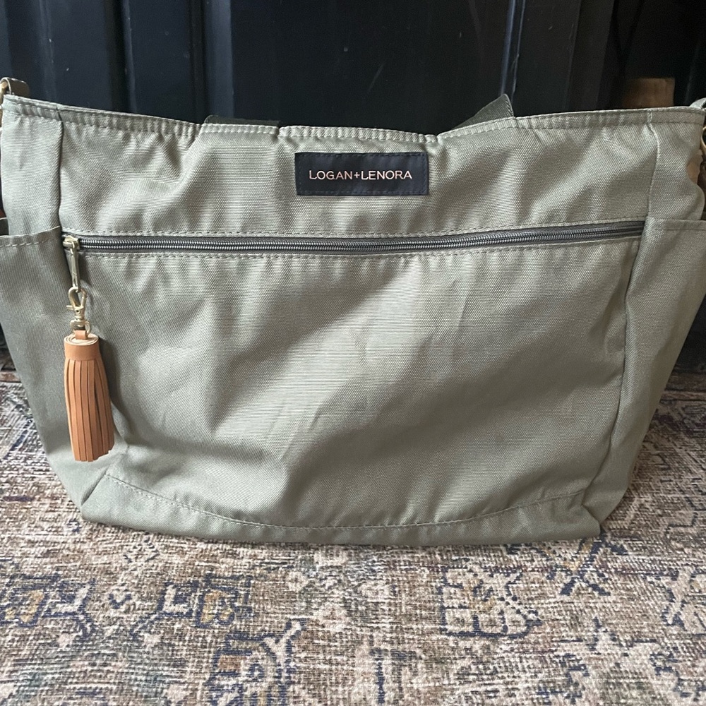 Logan and Lenora cross body tote